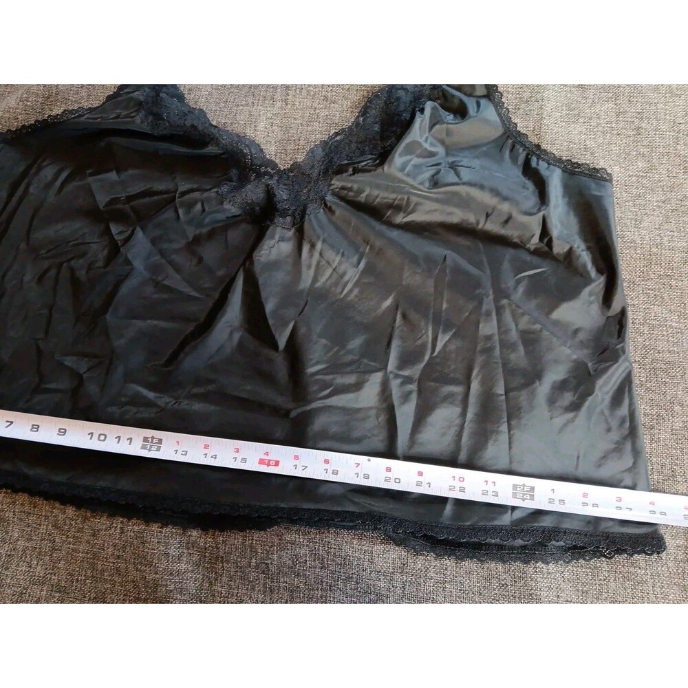 shirt 3X New womans Lady Barbizo Black Tank Top - Picture 4 of 8